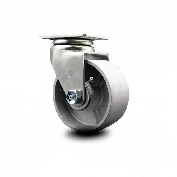 4 Inch Semi Steel Cast Iron Wheel Swivel Caster with Ball Bearing SCC